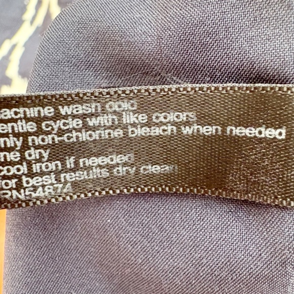 The Limited Sleeveless Sheath Dress Size 4 White/Navy - Picture 11 of 12